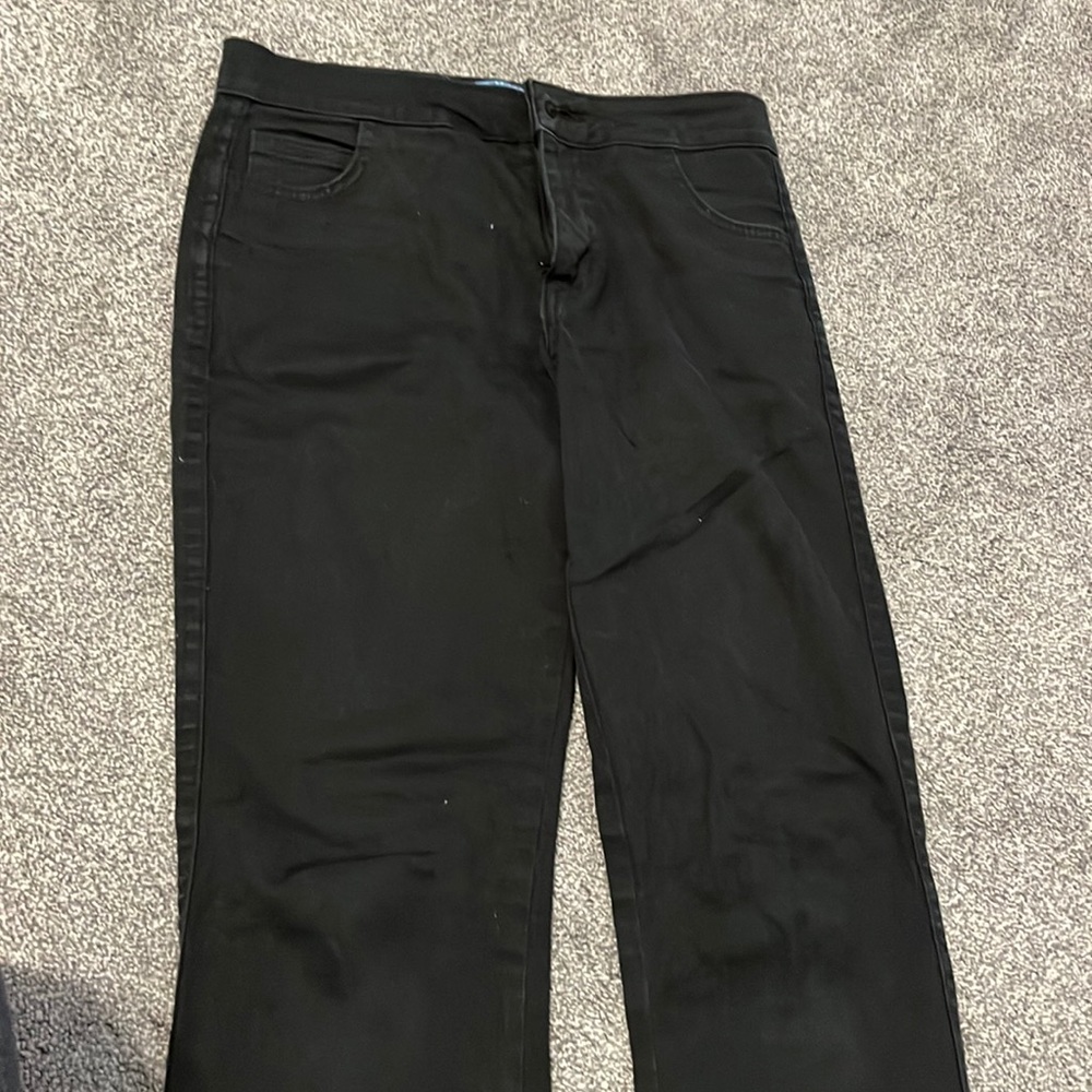 Black stretchy dress jeans